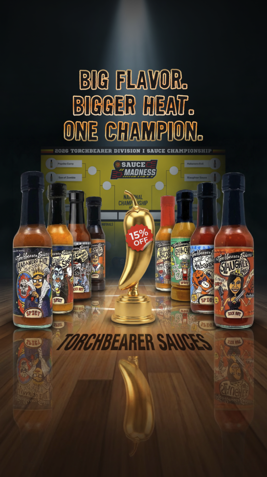 Torchbearer Sauces Sauce Madness promotional creative
